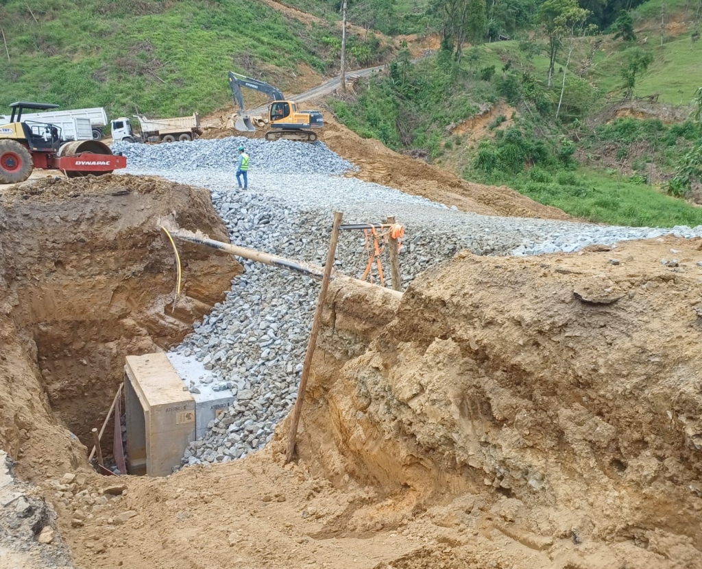 BR-280 tem trecho interditado entre Corupá e Rio Negrinho - Testo Notícias