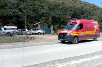 BR-280 tem trecho interditado entre Corupá e Rio Negrinho - Testo Notícias